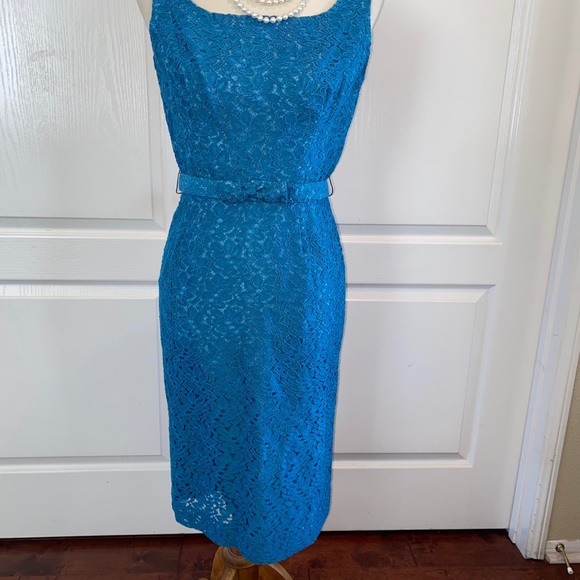 Vintage custom teal sheath and jacket - Picture 6 of 16